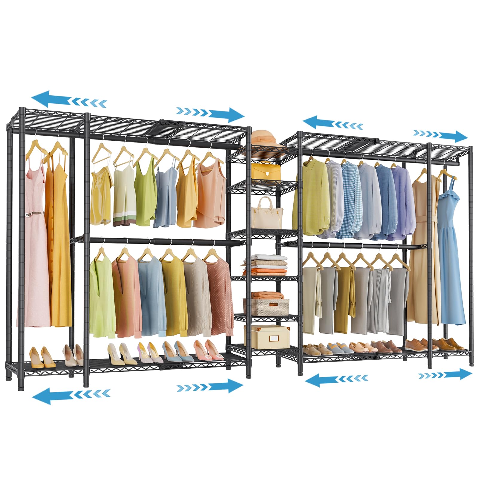 Amazon.com: VIPEK X5 Extra Large Expandable Clothes Rack
